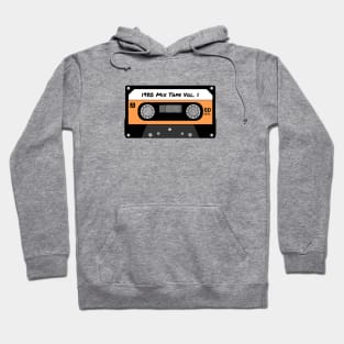 1980 Mix Tape Vol. 1 - Retro/Vintage Cassette Tape Hoodie